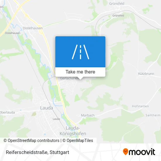 Карта Reiferscheidstraße