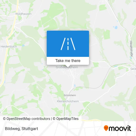 Bildweg map