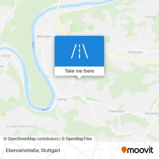 Карта Ebenrainstraße