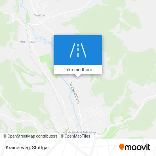 Карта Krainerweg