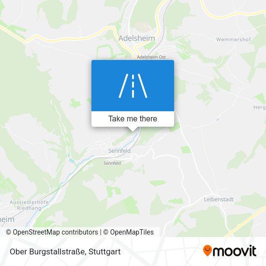 Ober Burgstallstraße map