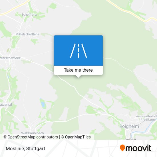 Карта Moslinie