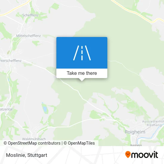 Moslinie map