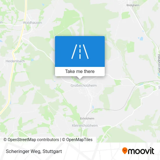 Карта Scheringer Weg