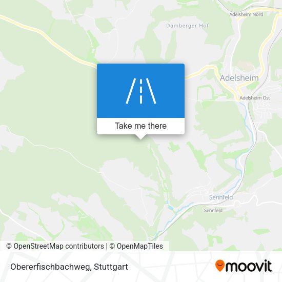 Карта Obererfischbachweg