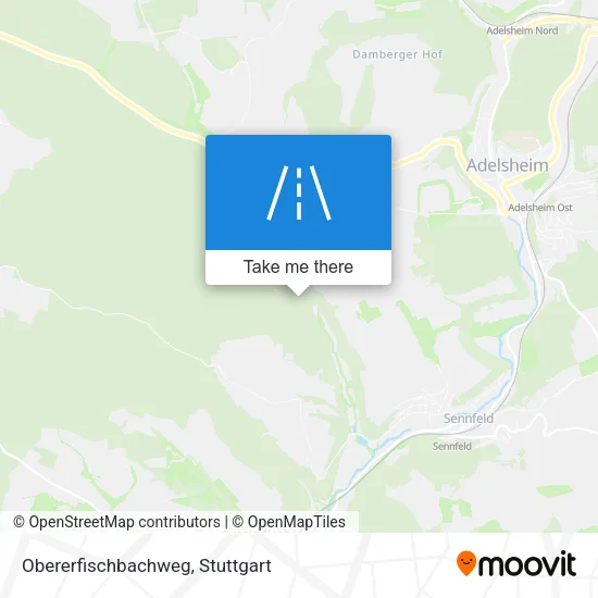 Карта Obererfischbachweg