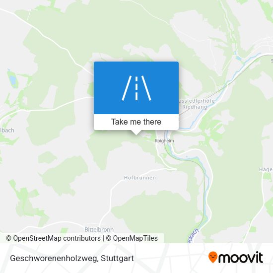 Geschworenenholzweg map