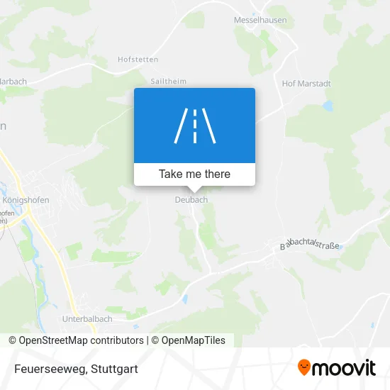 Карта Feuerseeweg