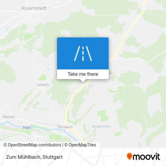 Карта Zum Mühlbach