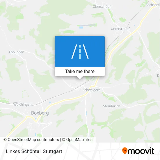 Карта Linkes Schöntal