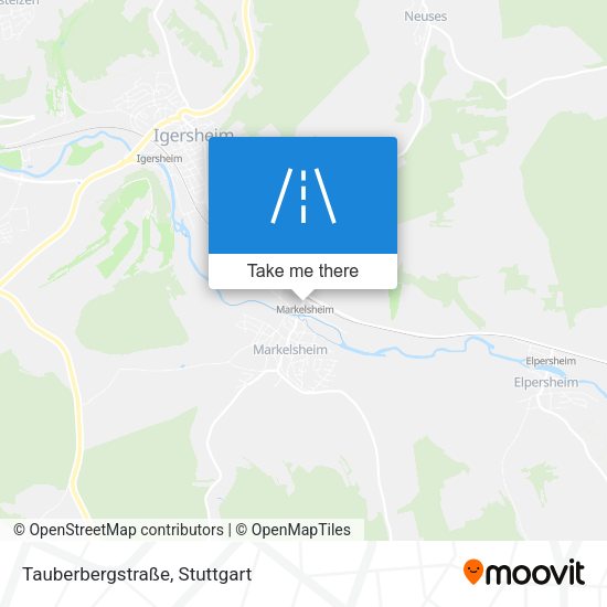 Tauberbergstraße map