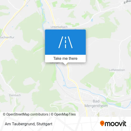 Карта Am Taubergrund