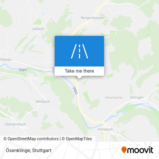 Карта Ösenklinge