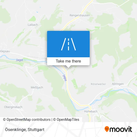 Карта Ösenklinge
