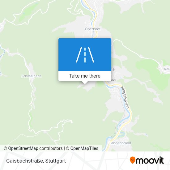 Gaisbachstraße map