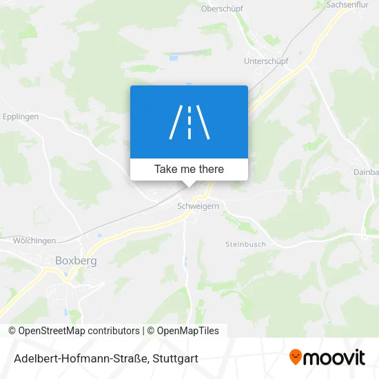 Карта Adelbert-Hofmann-Straße