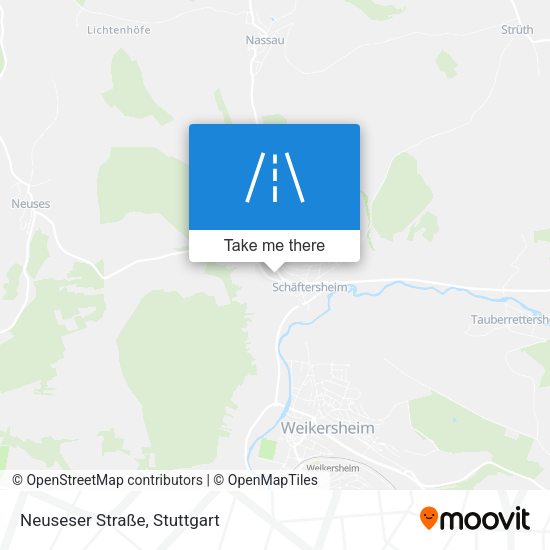 Neuseser Straße map