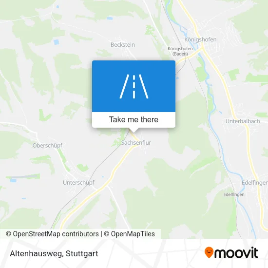 Карта Altenhausweg