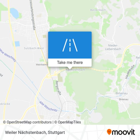 Weiler Nächstenbach map