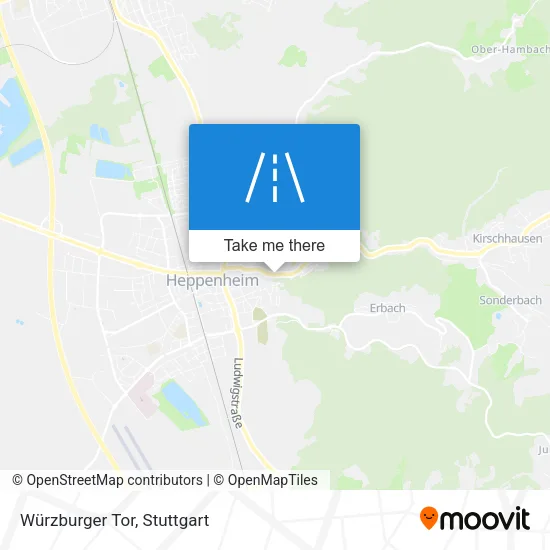 Карта Würzburger Tor