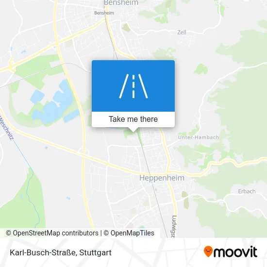 Карта Karl-Busch-Straße