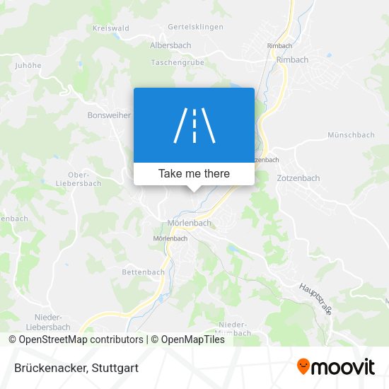 Карта Brückenacker