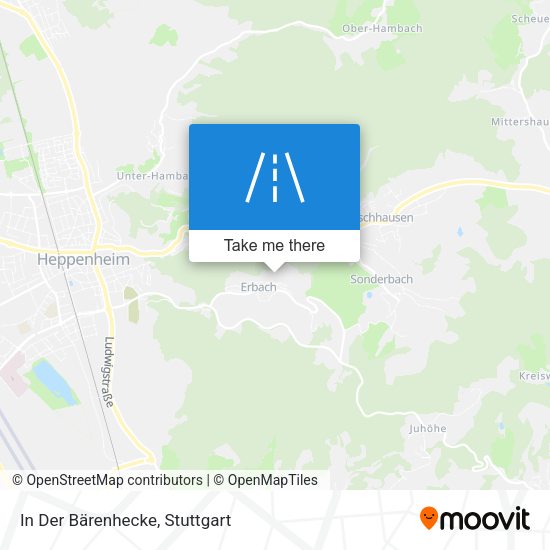 In Der Bärenhecke map
