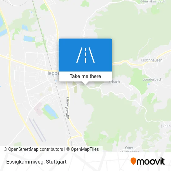 Карта Essigkammweg