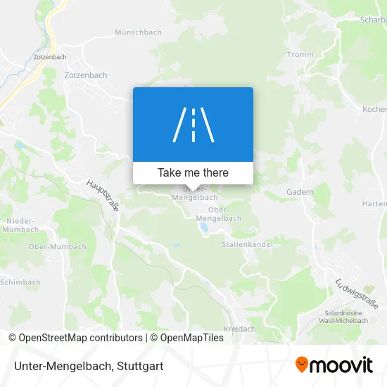 Карта Unter-Mengelbach