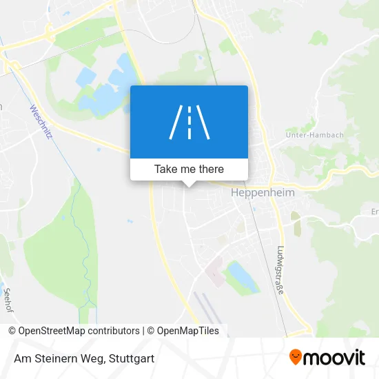 Карта Am Steinern Weg