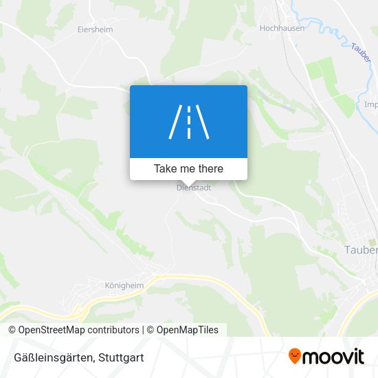Gäßleinsgärten map
