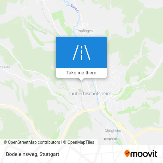 Карта Bödeleinsweg