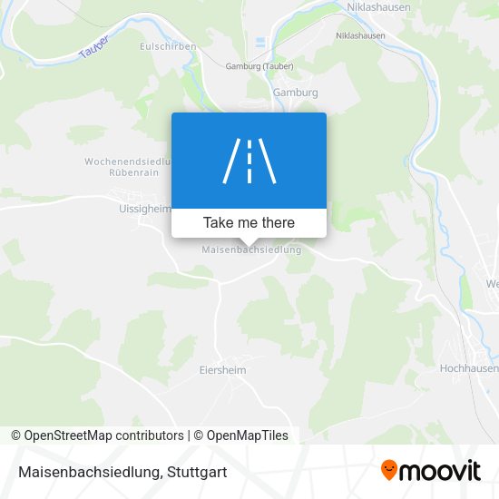 Карта Maisenbachsiedlung