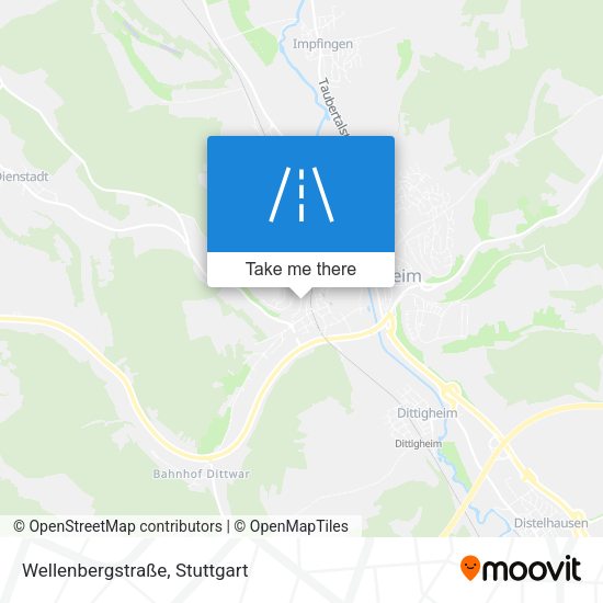 Wellenbergstraße map