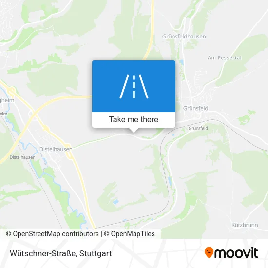 Карта Wütschner-Straße