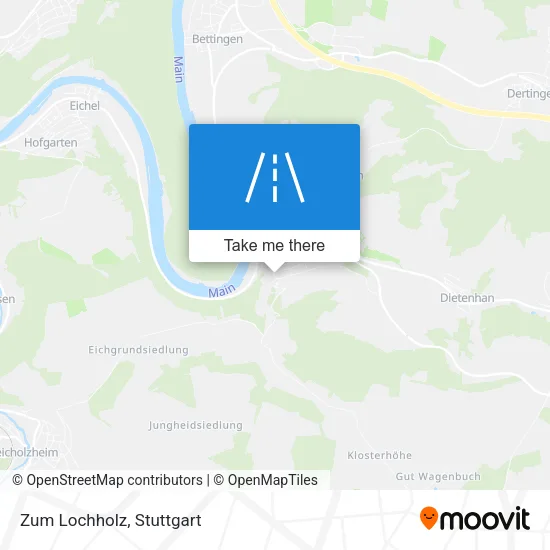 Карта Zum Lochholz