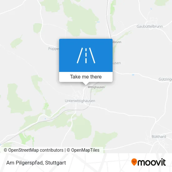 Карта Am Pilgerspfad