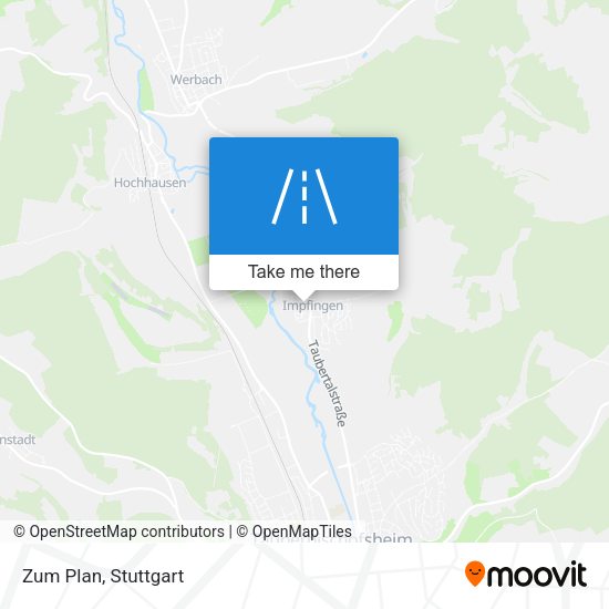 Карта Zum Plan