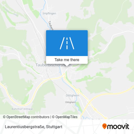 Laurentiusbergstraße map