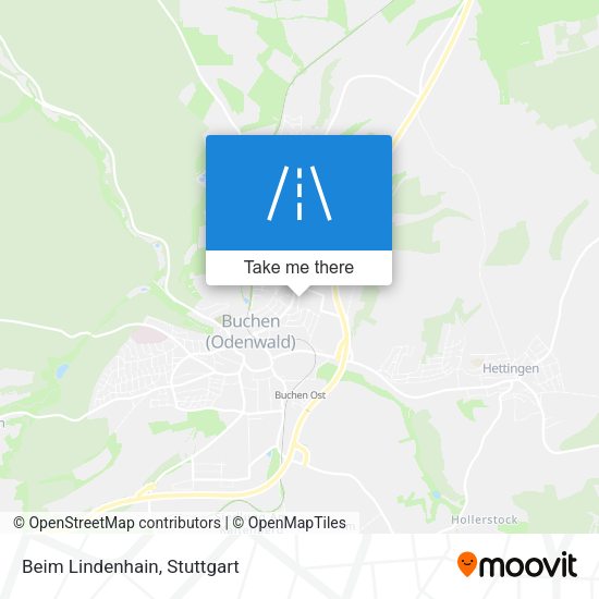 Карта Beim Lindenhain