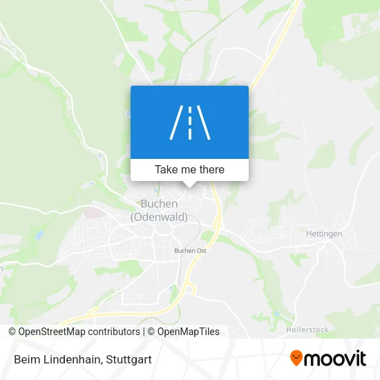 Карта Beim Lindenhain