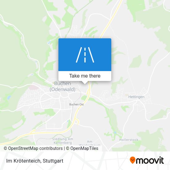Im Krötenteich map