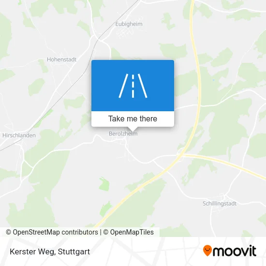 Карта Kerster Weg