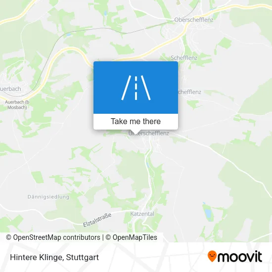 Карта Hintere Klinge