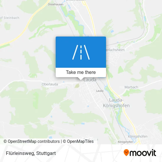 Карта Flürleinsweg
