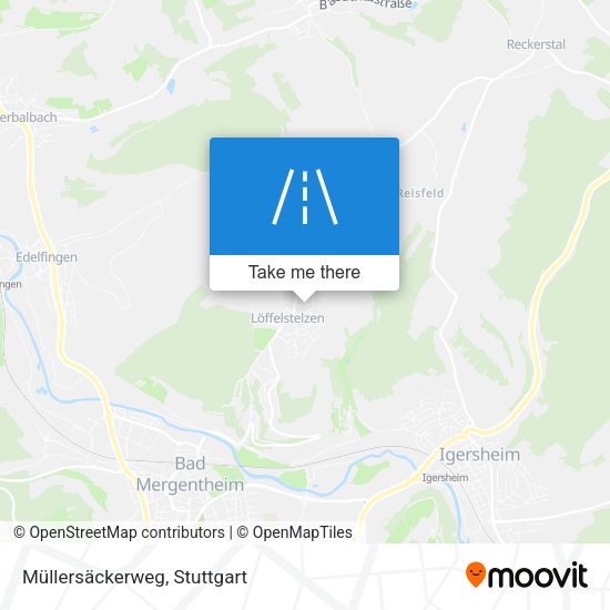Müllersäckerweg map