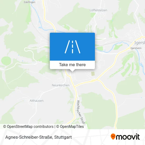 Карта Agnes-Schreiber-Straße