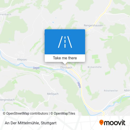 An Der Mittelmühle map