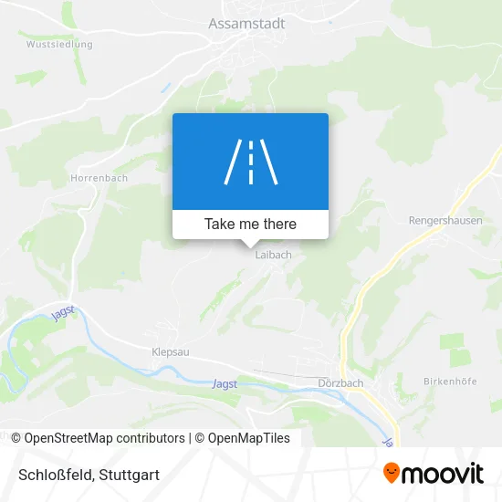 Карта Schloßfeld