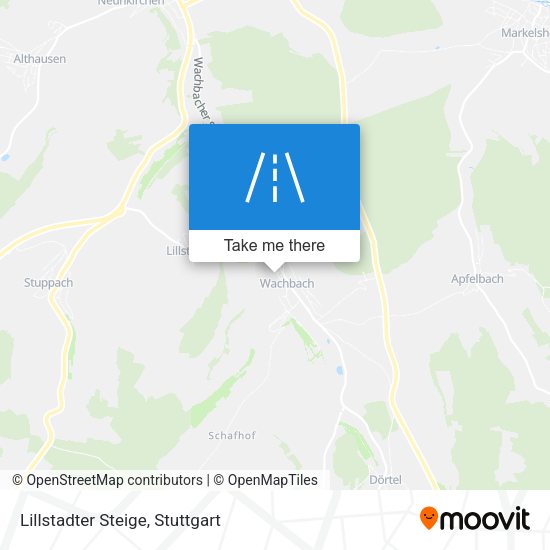 Lillstadter Steige map